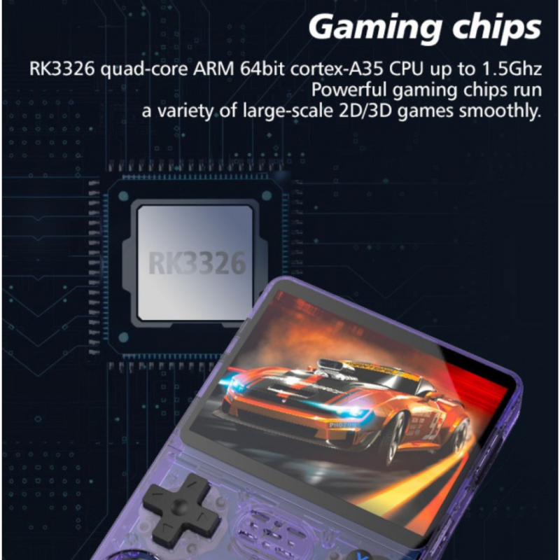 Портативна ігрова приставка R36S з ретро іграми